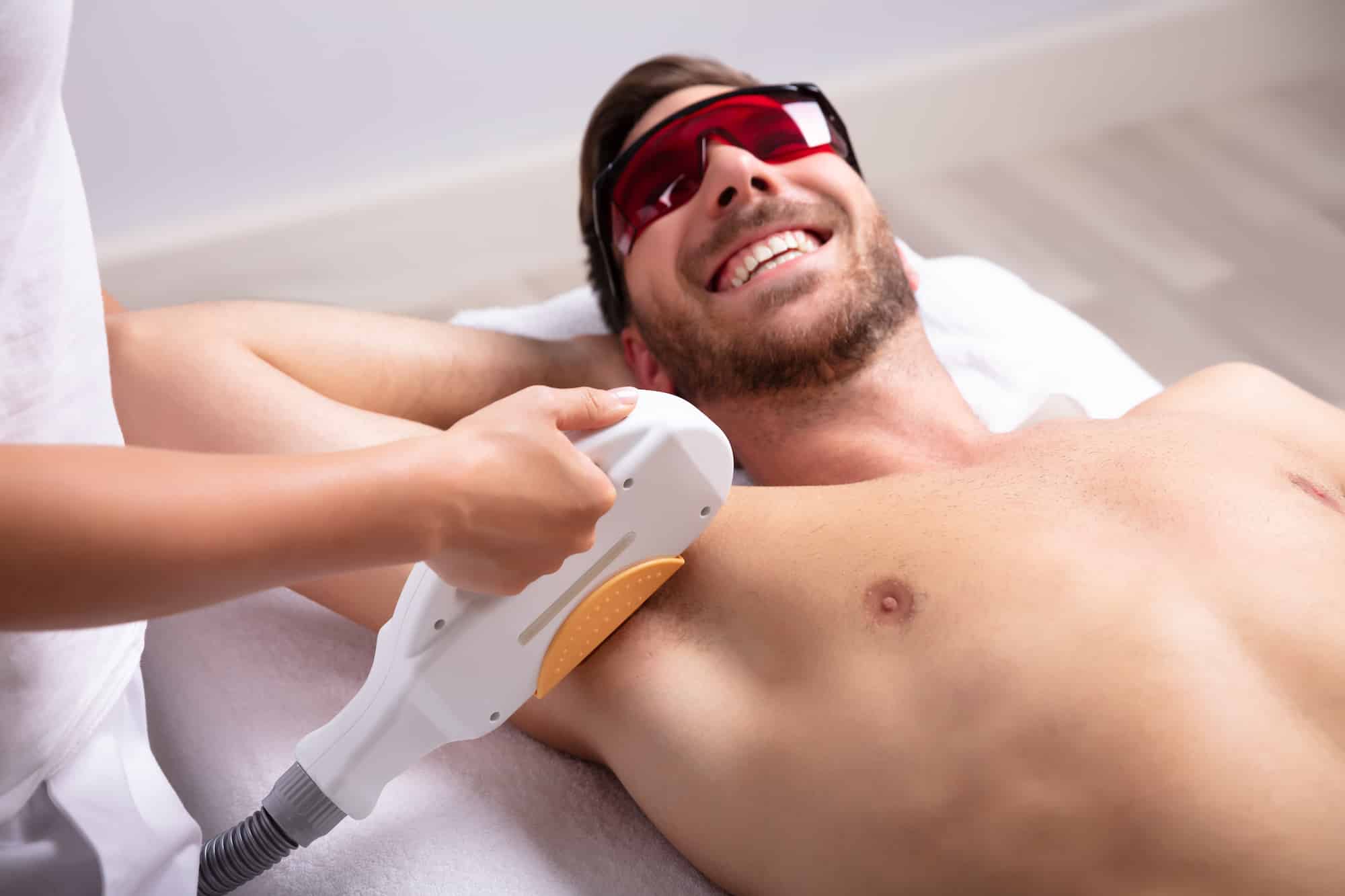 Laser Behandlung